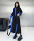 Bicolor Zip Top &  Skirt Co-ord